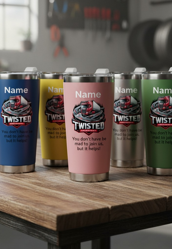 Twisted Transport Cup